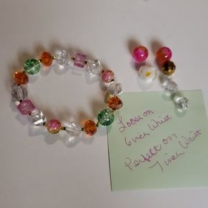 7 inch wrist stretch bracelet